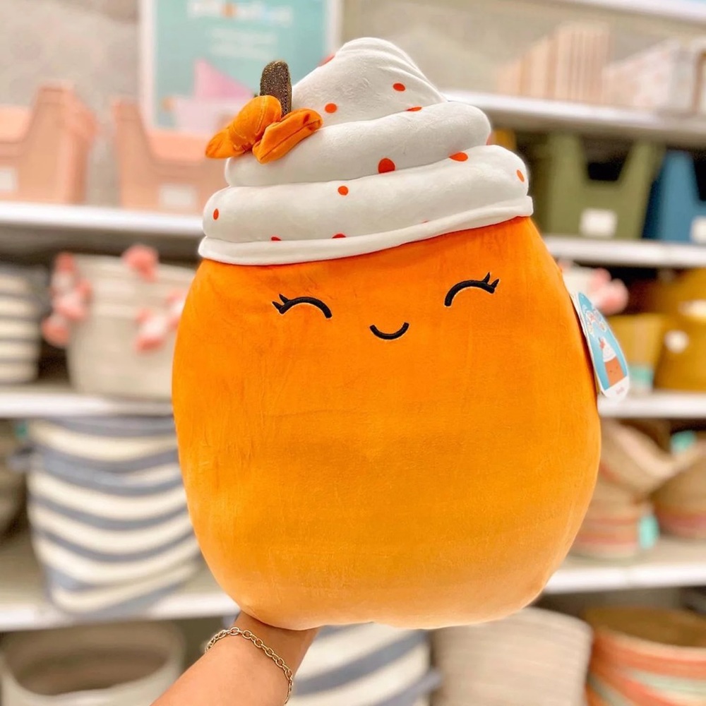 Squishmallow Kendla The Pumpkin Spice Latte 14 Inch